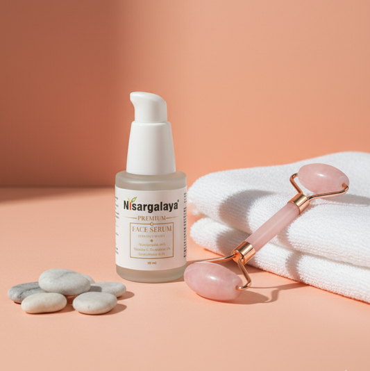 Nisargalaya Brightening Face Serum – Radiance & Repair