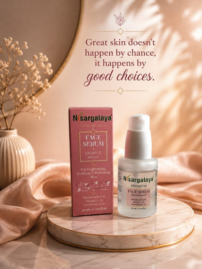 Nisargalaya Brightening Face Serum – Radiance & Repair
