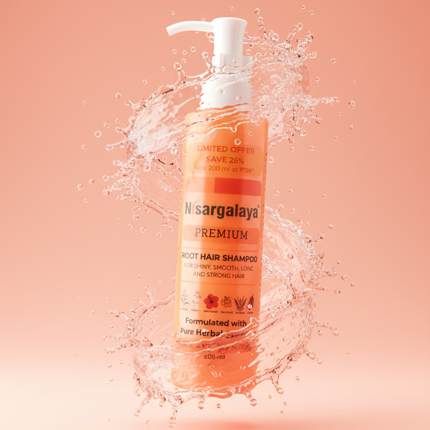 Nisargalaya Premium Root Hair Shampoo