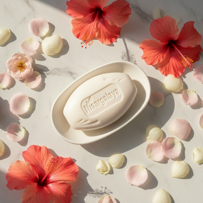 Nisargalaya Milk Beauty Soap - Ayurvedic Skin Brightening & Moisturizing Bar