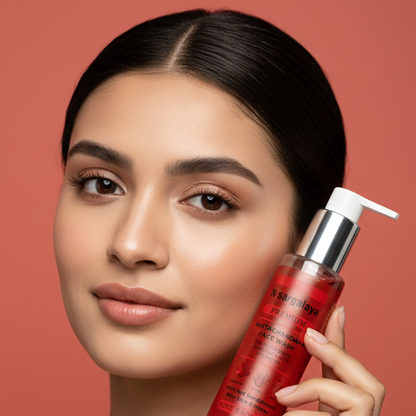 Nisargalaya Red Sandalwood Face Wash – Glow & Cleanse