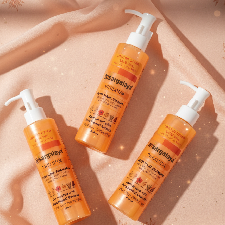 Nisargalaya Premium Root Hair Shampoo