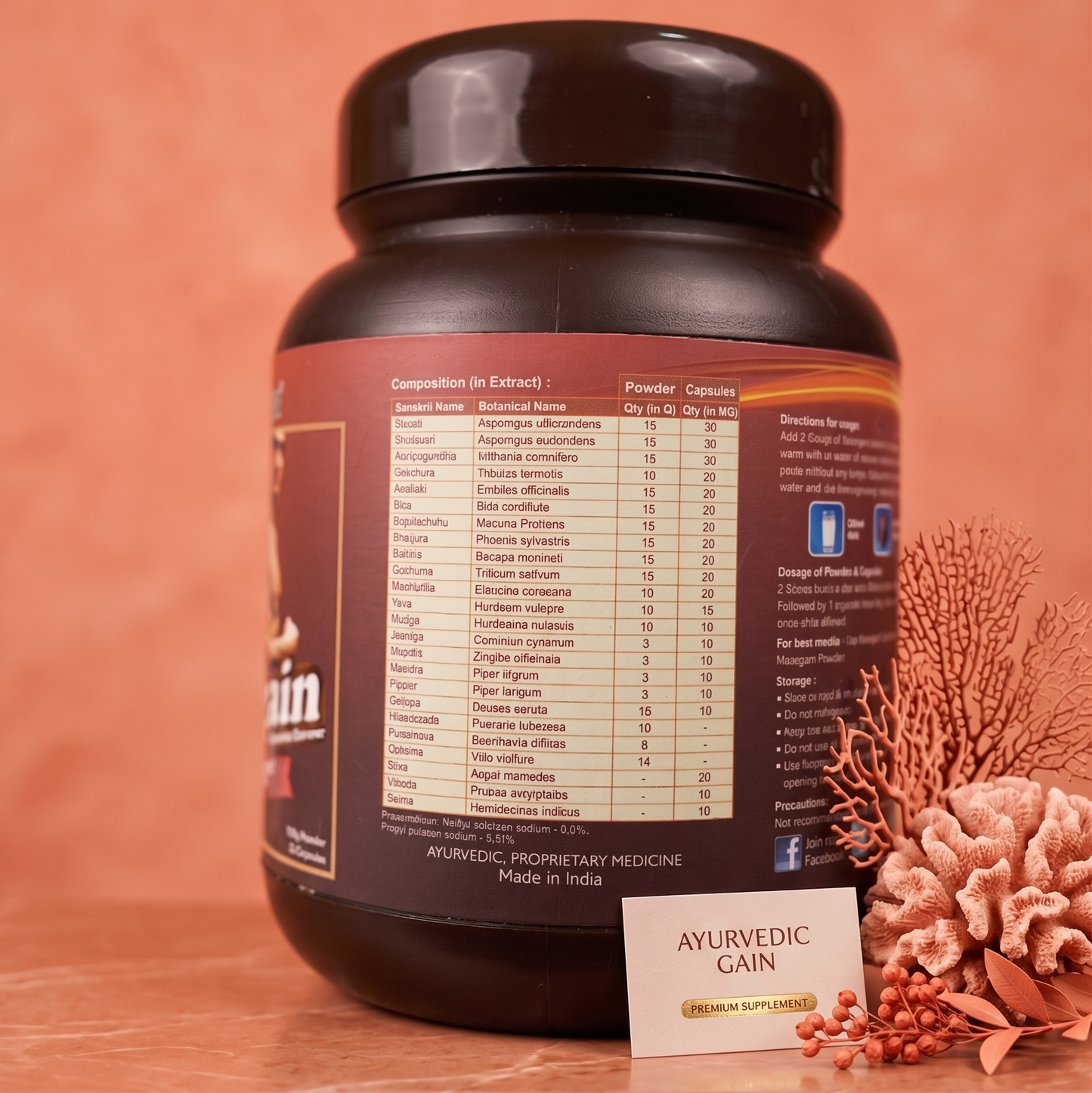 Nisargain – Ayurvedic Muscle Gainer Capsules