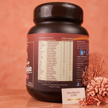 Nisargain – Ayurvedic Muscle Gainer Capsules