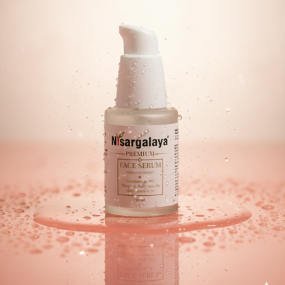 Nisargalaya Brightening Face Serum – Radiance & Repair