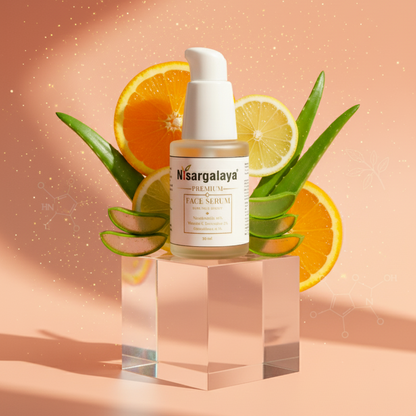 Nisargalaya Brightening Face Serum – Radiance & Repair