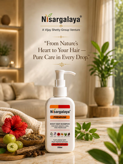 Nisargalaya Premium Root Hair Shampoo