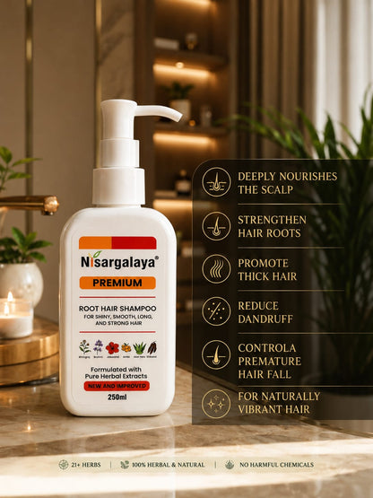 Nisargalaya Premium Root Hair Shampoo