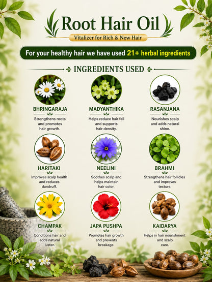 Nisargalaya - Root Hair Oil